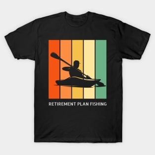 Retirement Plan Fishing Funny Fishing T-Shirt